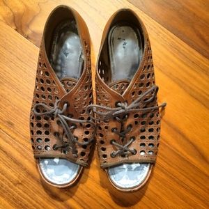 Proenza Schouler Flat Leather Sandals